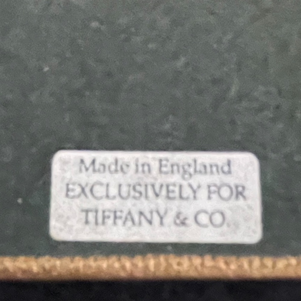 Tiffany & Co. Vintage and Very Rare Set of Four Wood Lacquer Coasters - Picture 4 of 6